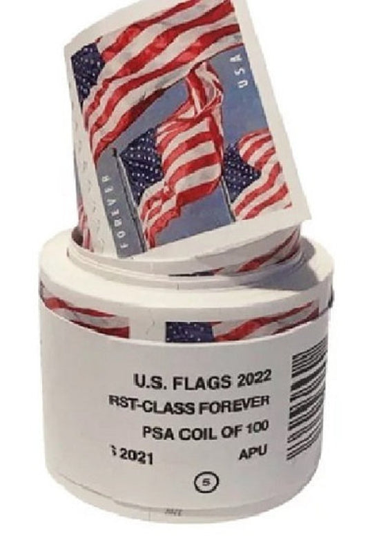 $22.75 - One Roll of  Forever Stamps. NEW PRICE!